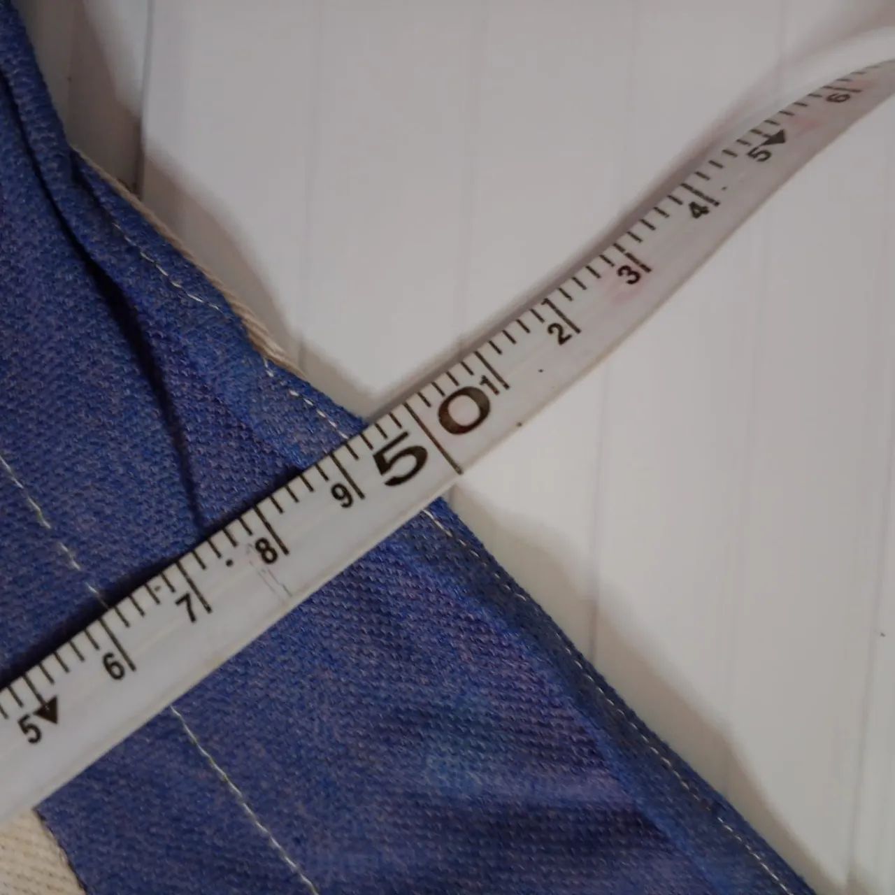 Tapete de retalho de tecido e jeans usado 1,60 paralero - Foto 2