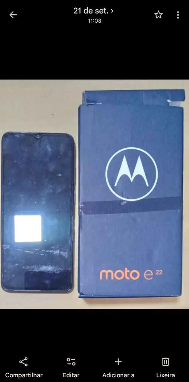VENDO MOTO E22 - Foto 2