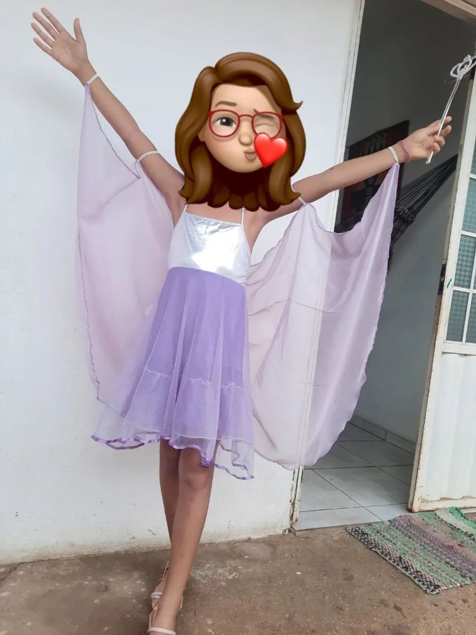 Fantasia infantil menina 