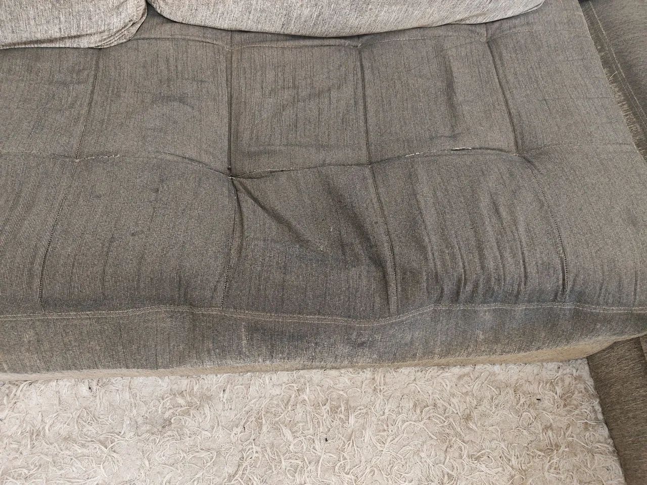 Sofá 4 lugares com chaise - doação  - Foto 3