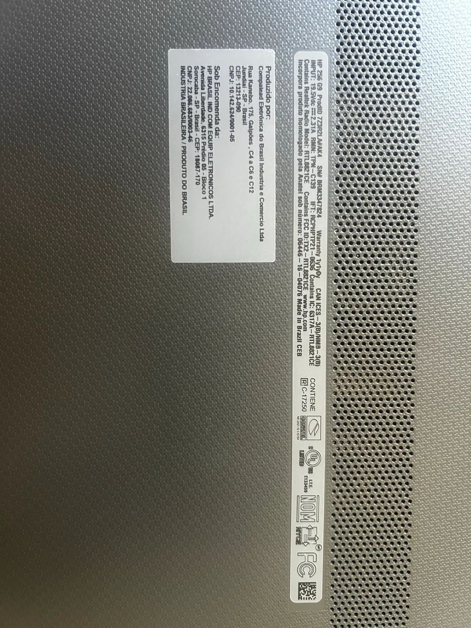 Notebook HP