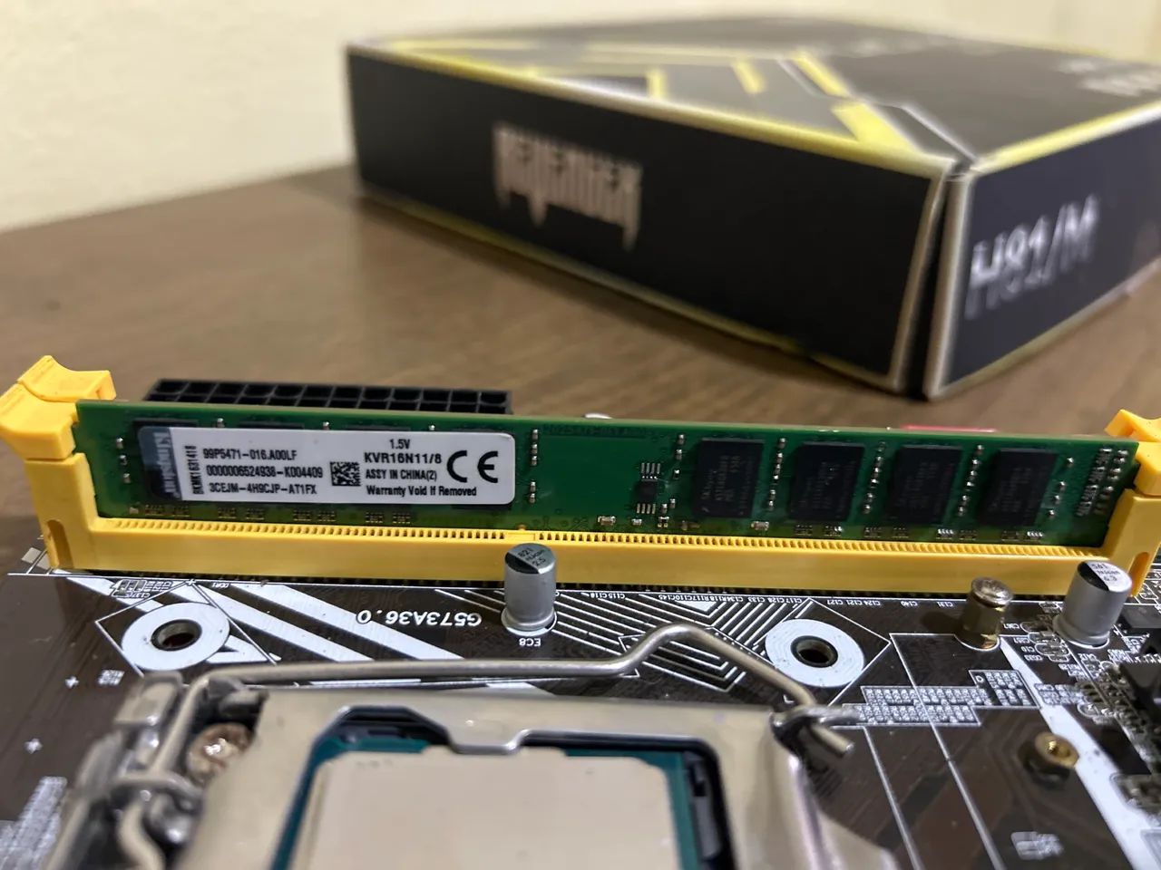 Kit placa mãe h81 + i5 4570 + 8gb de ram + brinde  - Foto 3