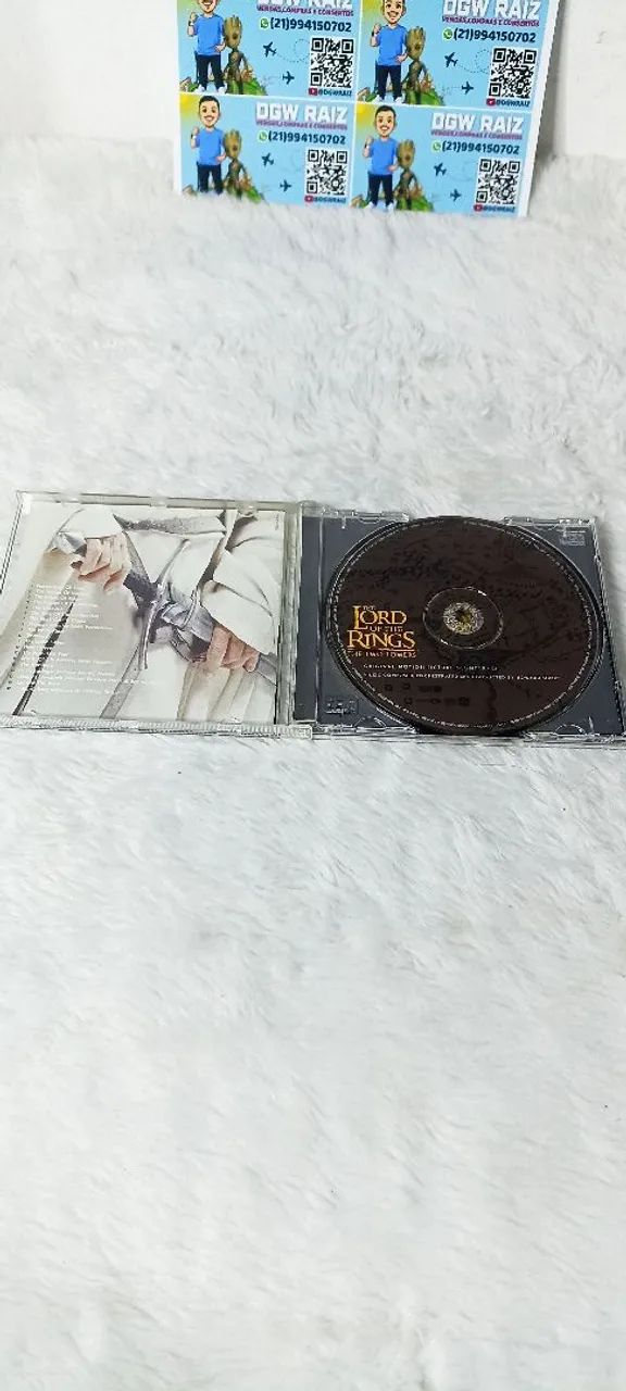 CD música senhor dos anéis as duas torres - Foto 2