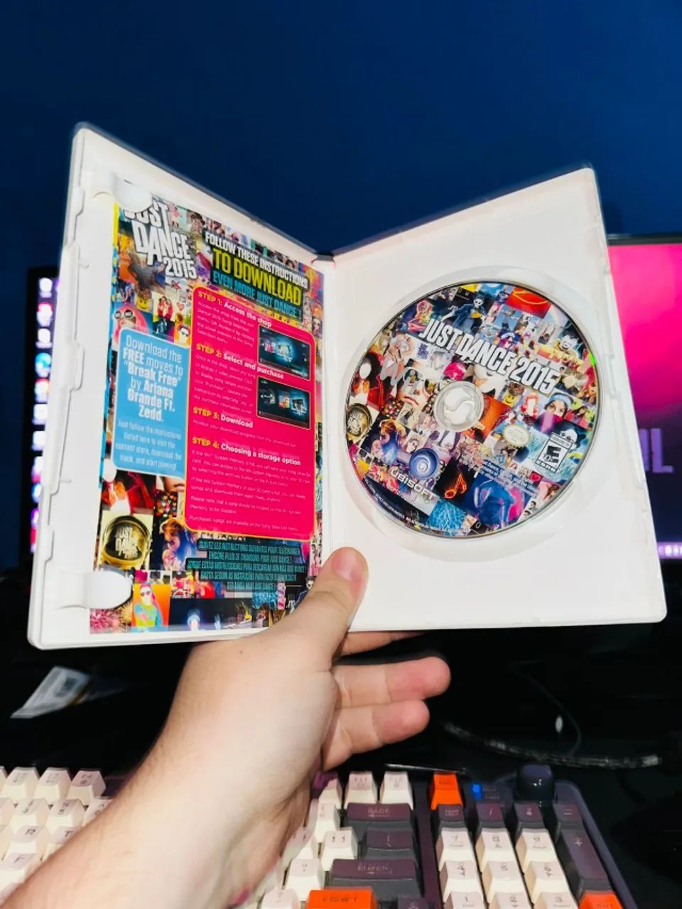 jogo orignal para nintendo wii - just dance 2015 - americano - Foto 3