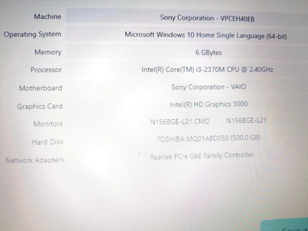 Notebook Sony Vaio, i3, Tela Grande  - Foto 3