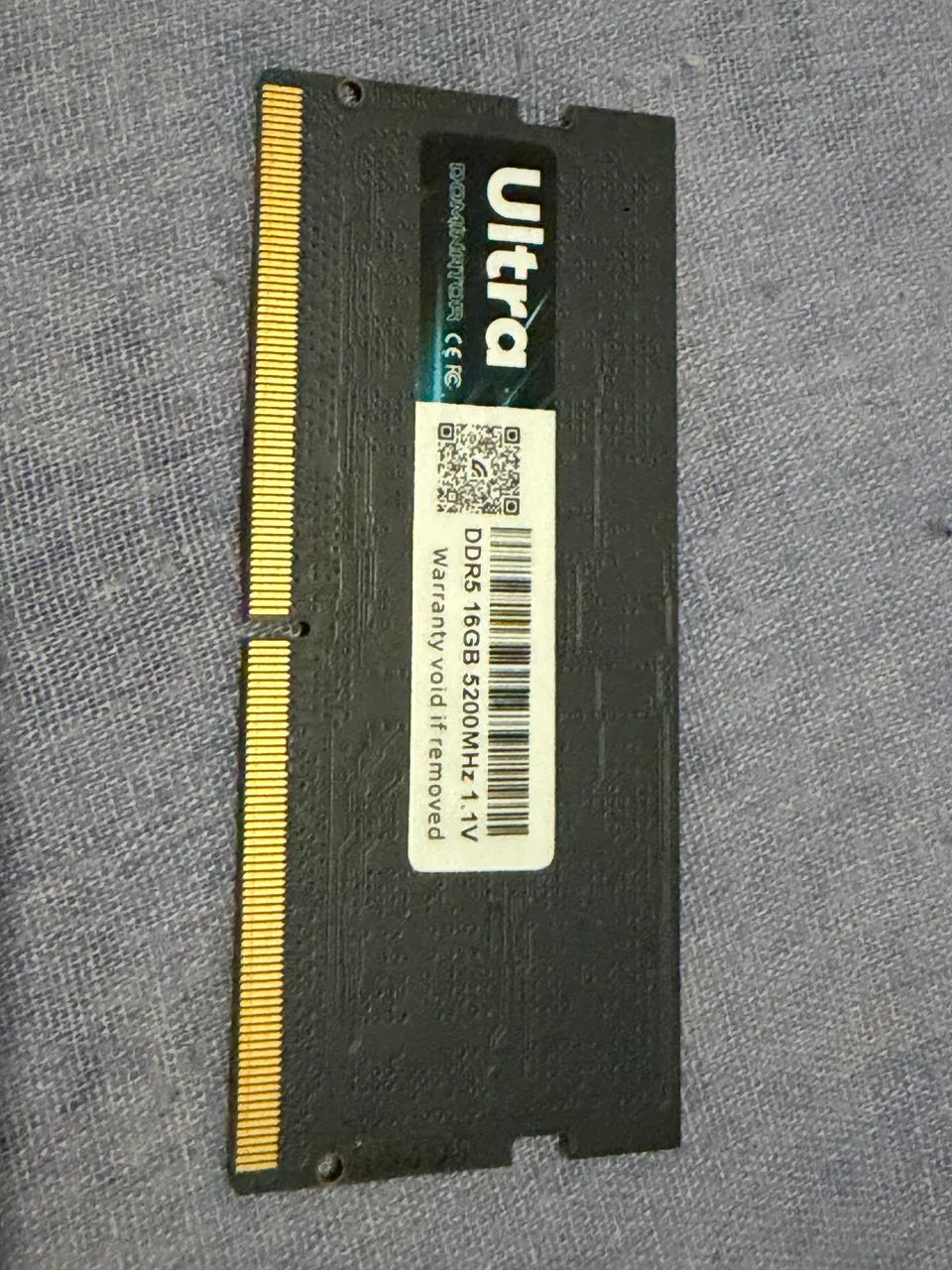 Memória RAM DDR5 16GB 5200hz Ultra Link (Notebook)