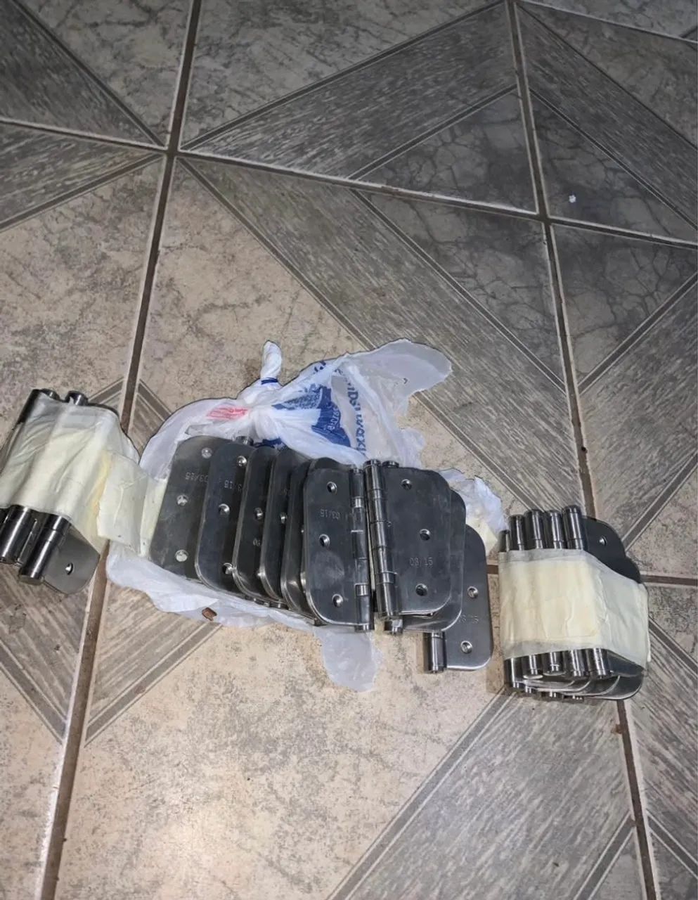 Peça de inox dobradiça  - Foto 3