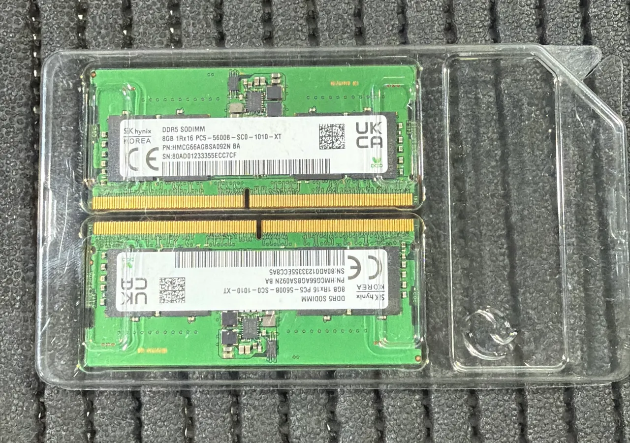 Memória 16GB DDR5 Notebook - Memória RAM - Sarzedo 1506349265 | OLX