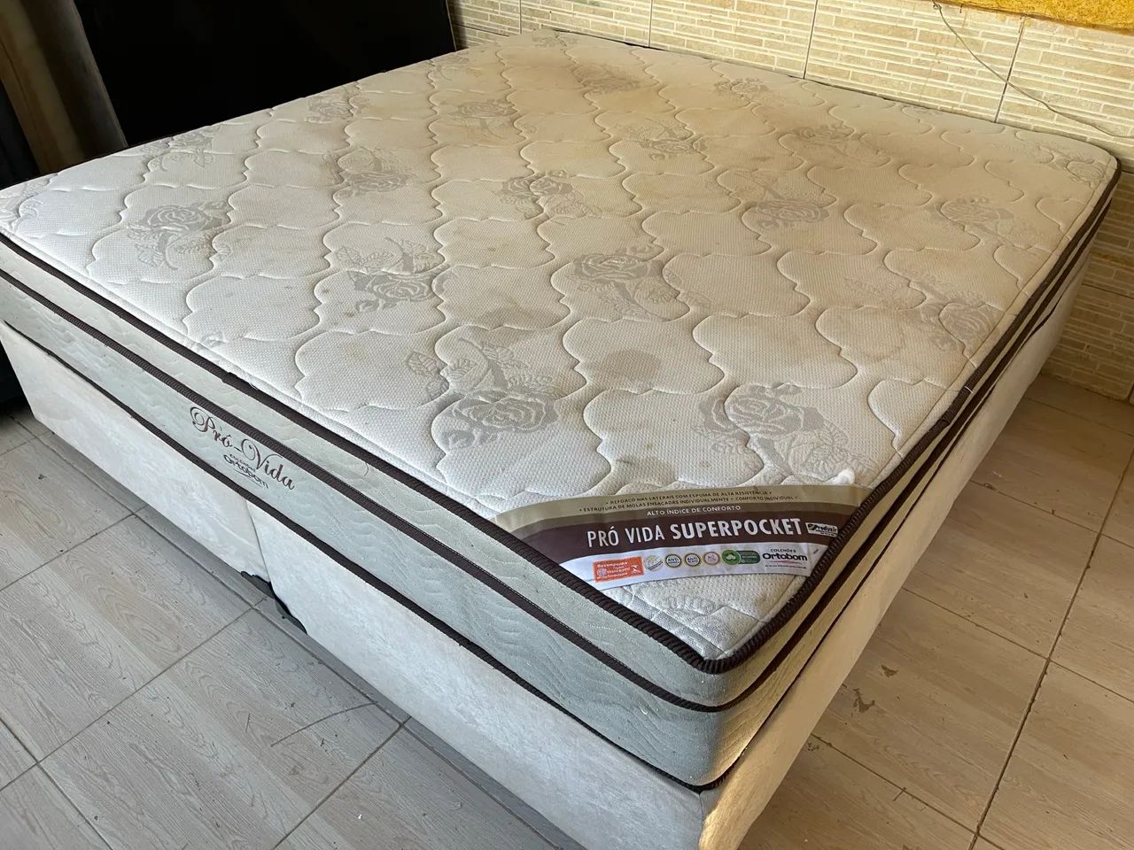 Cama Box Super King Ortobom Pró Vida  - Foto 4