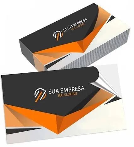 CARTÕES DE VISITA PERSONALIZADO 500 UNIDADES - Foto 4