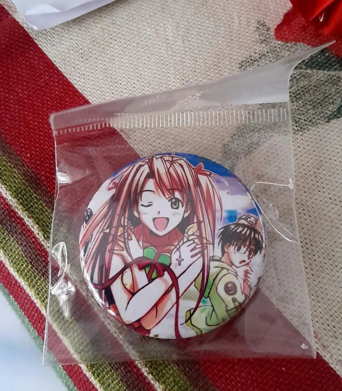 Volumes 1 e 2 de Love Hina (com bottom de brinde) - Foto 2