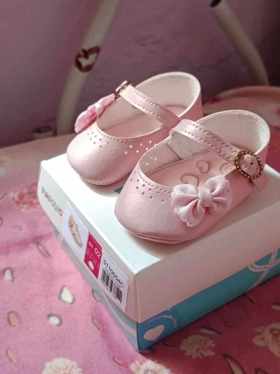 Sapatinho bebê menina