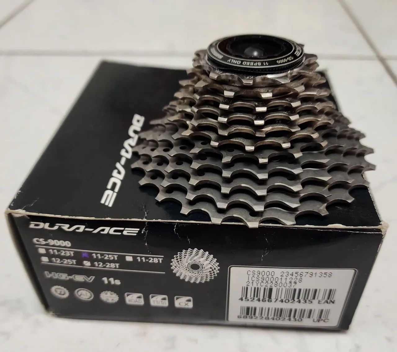 Cassete 11v Shimano Dura Ace CS-9000 11-25 - Foto 3