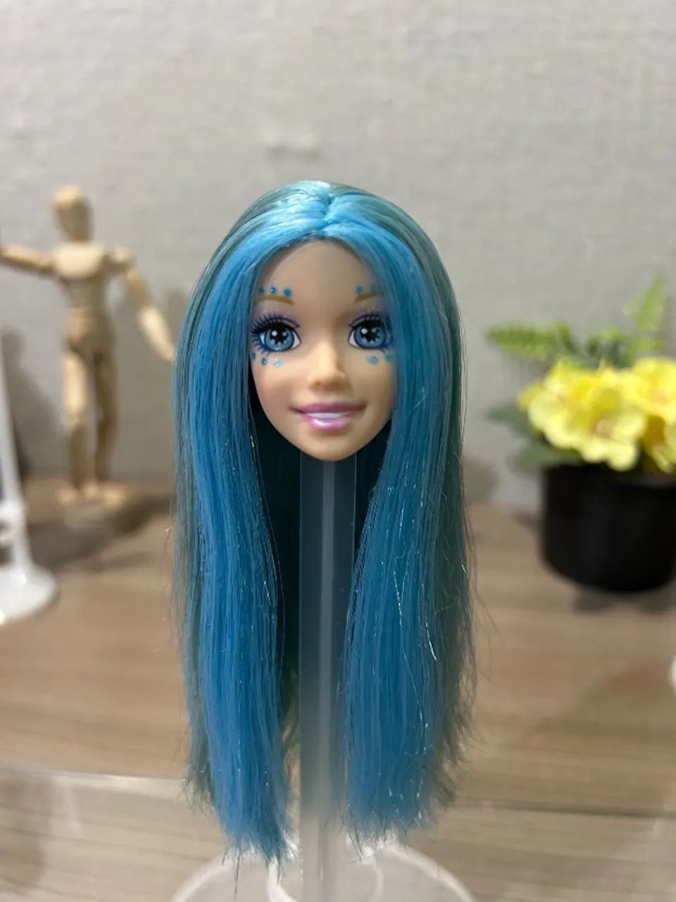Cabeça Barbie Nori sereia