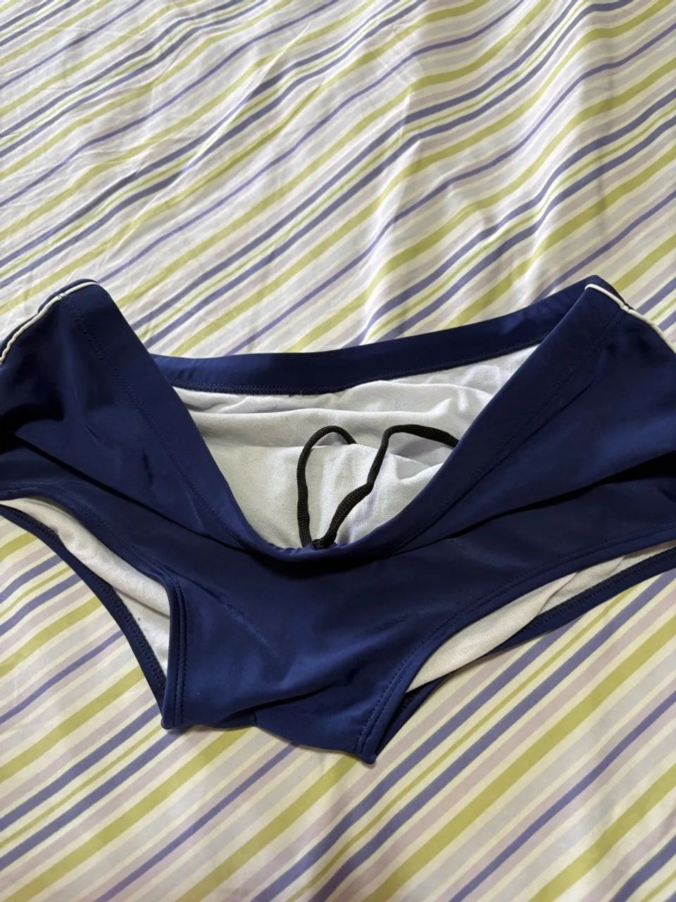 Sunga boxer azul M - Foto 2
