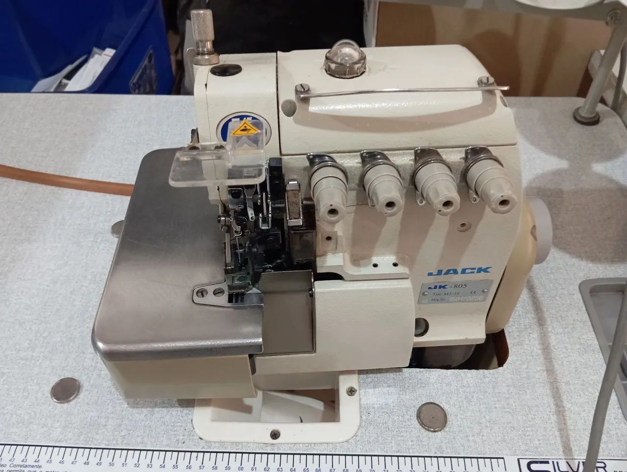 Máquina Industrial Interlock Jack ponto cadeia  - Foto 3