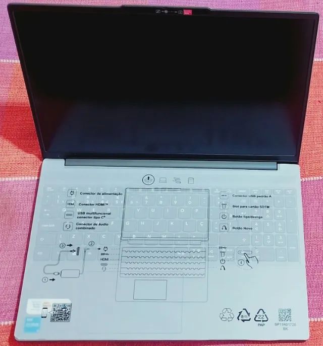 Vendo Notebook Lenovo sem uso - Foto 5