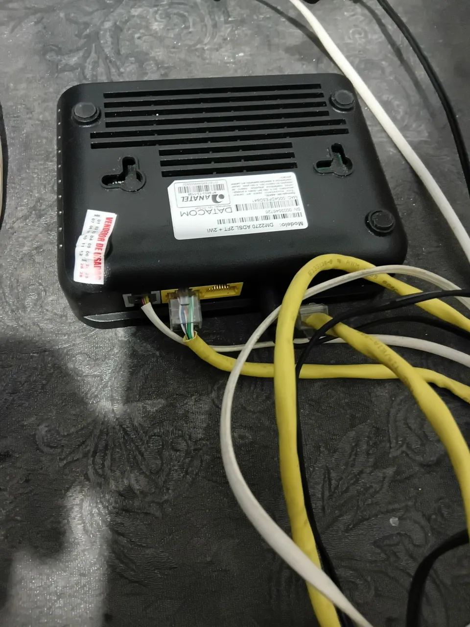 Modem modelo DM2270 ADLS 2FT +2WIF FUNCIONANDO  - Foto 4
