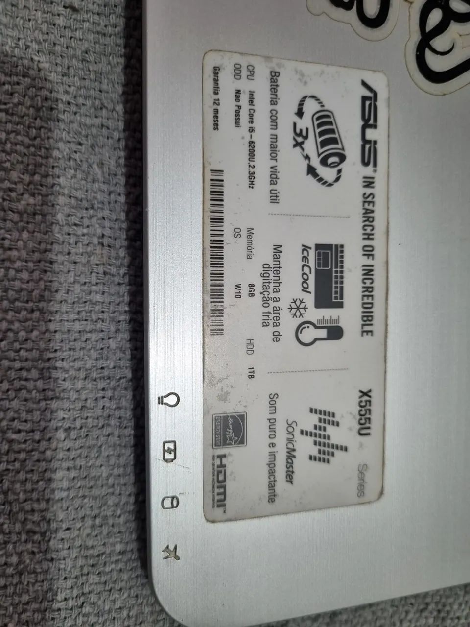 Notebook Asus A555U - Foto 4