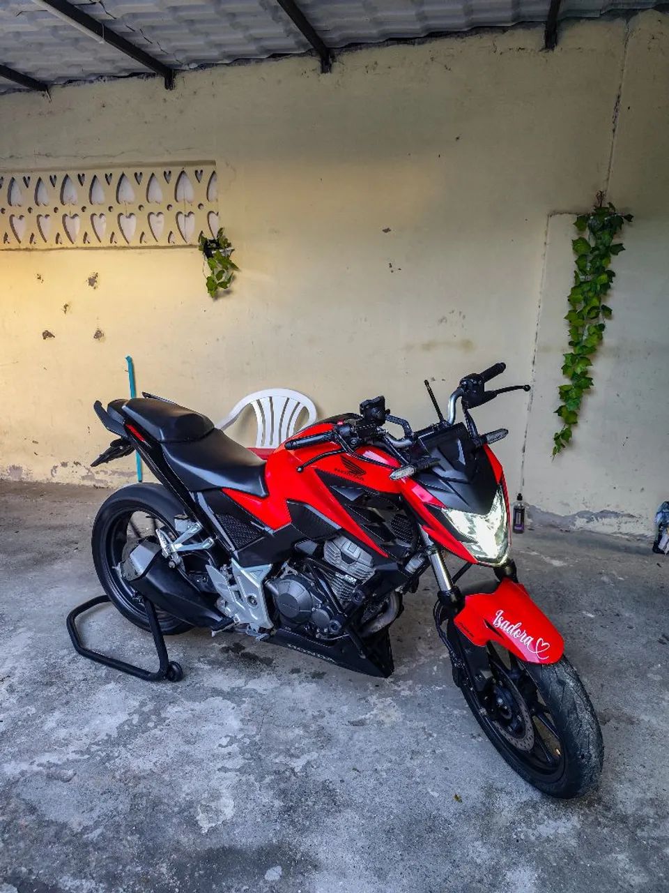 Cb300f 24/24 ABS Vermelha 