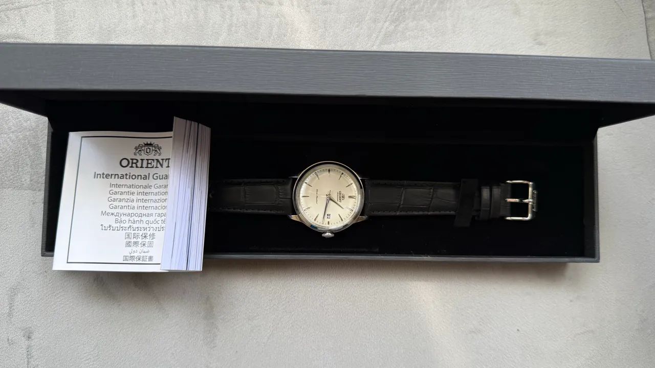 Orient Bambino Version 7 RA-AC0M03S30B - Excelente Estado - Completo com Caixa - Foto 2