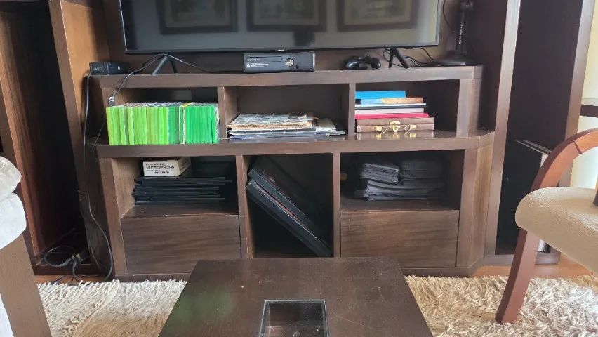 Rack com painel para TV e nichos - Foto 2