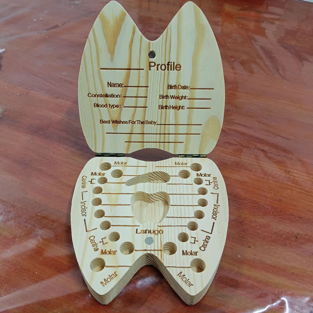 Caixa para guardar dente de leite  - Foto 2