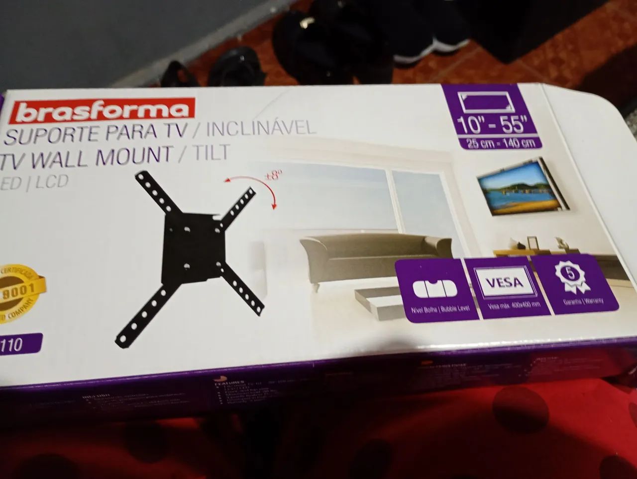 Vendo supeore para tv inclinável nunca usado comprei errado  - Foto 2
