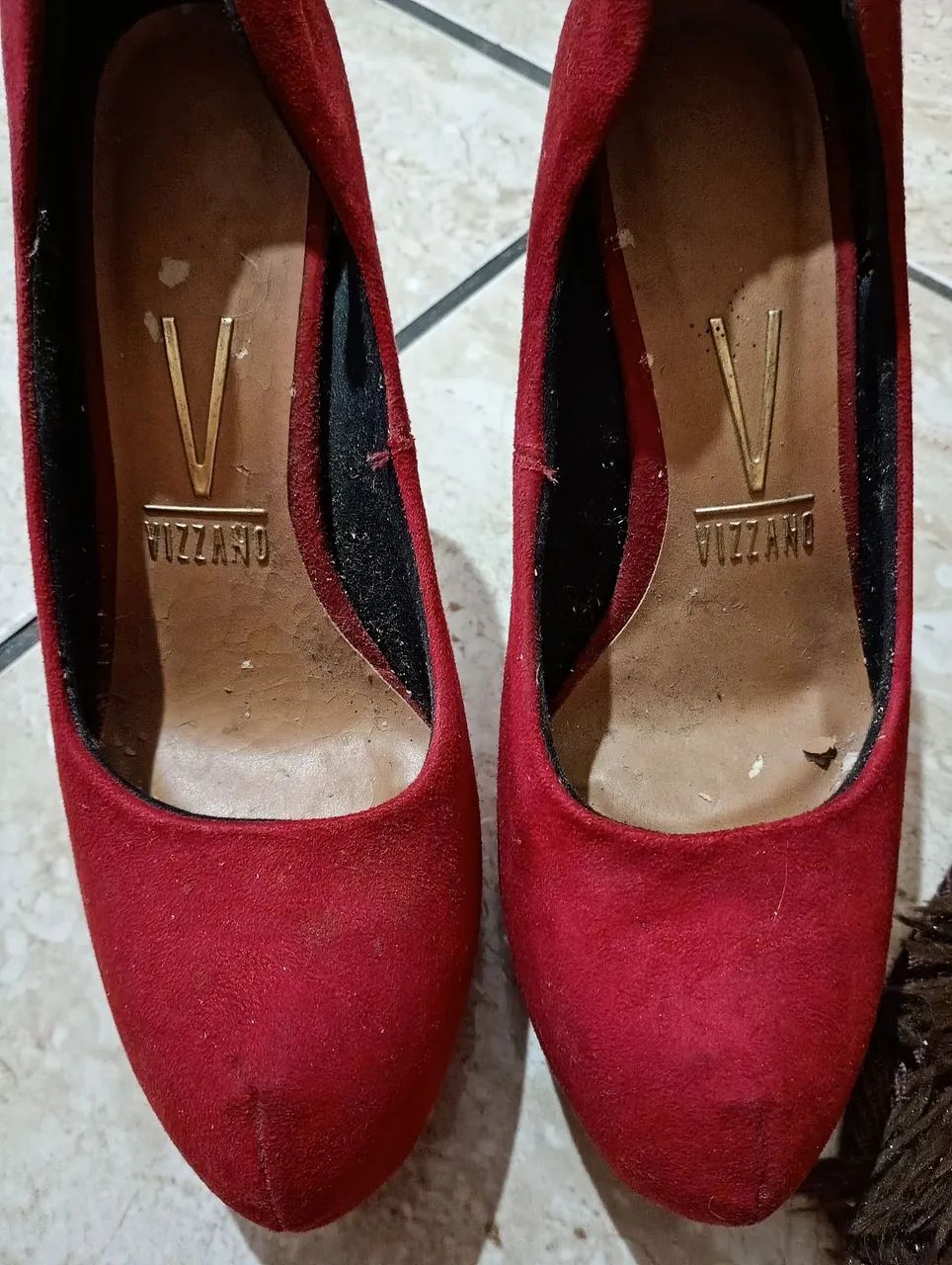 Peep toe vermelho fatal. - Foto 2