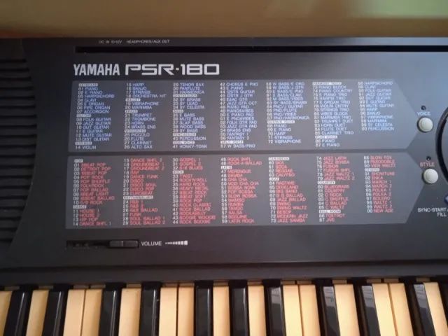 teclado yamaha psr180 - Foto 2