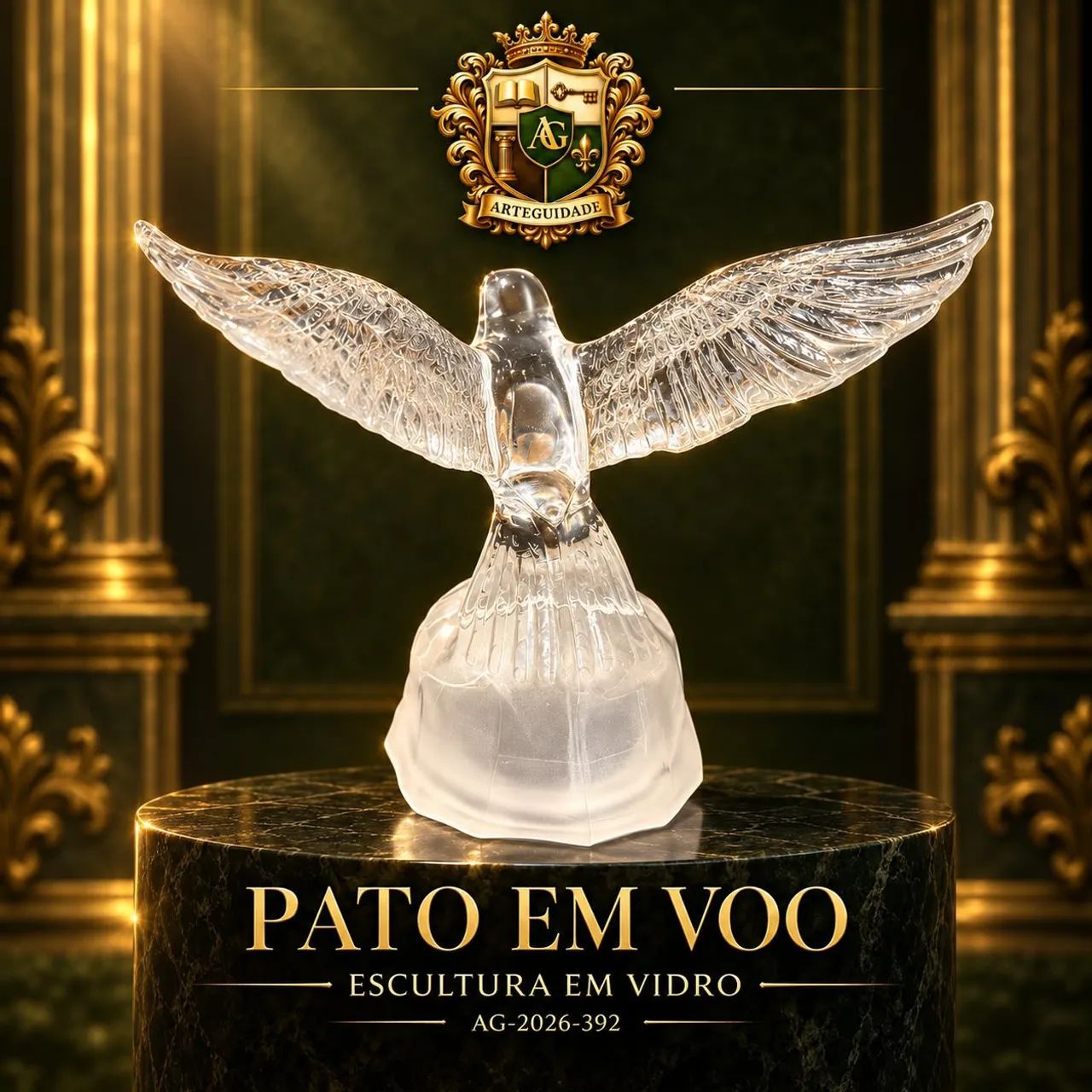 Pato em voo - Foto 3