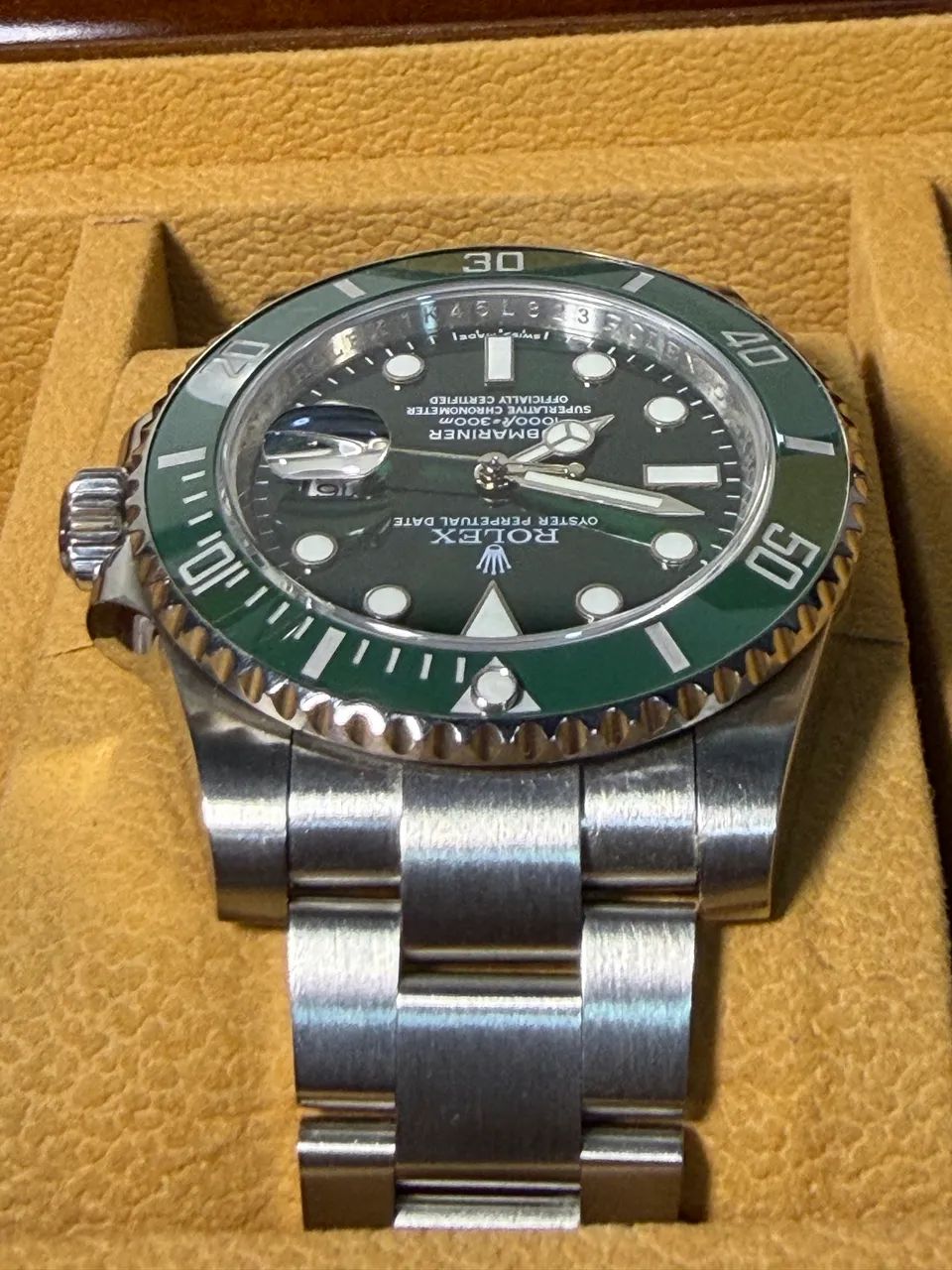 Super Clone Rolex Submariner Hulk 116610LV - Foto 4