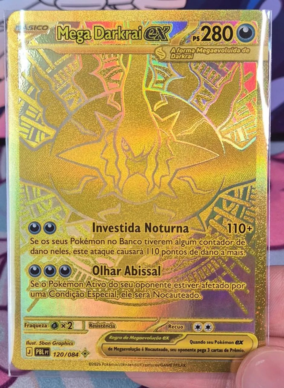Mega Darkrai Ex Dourado (120/084) 
