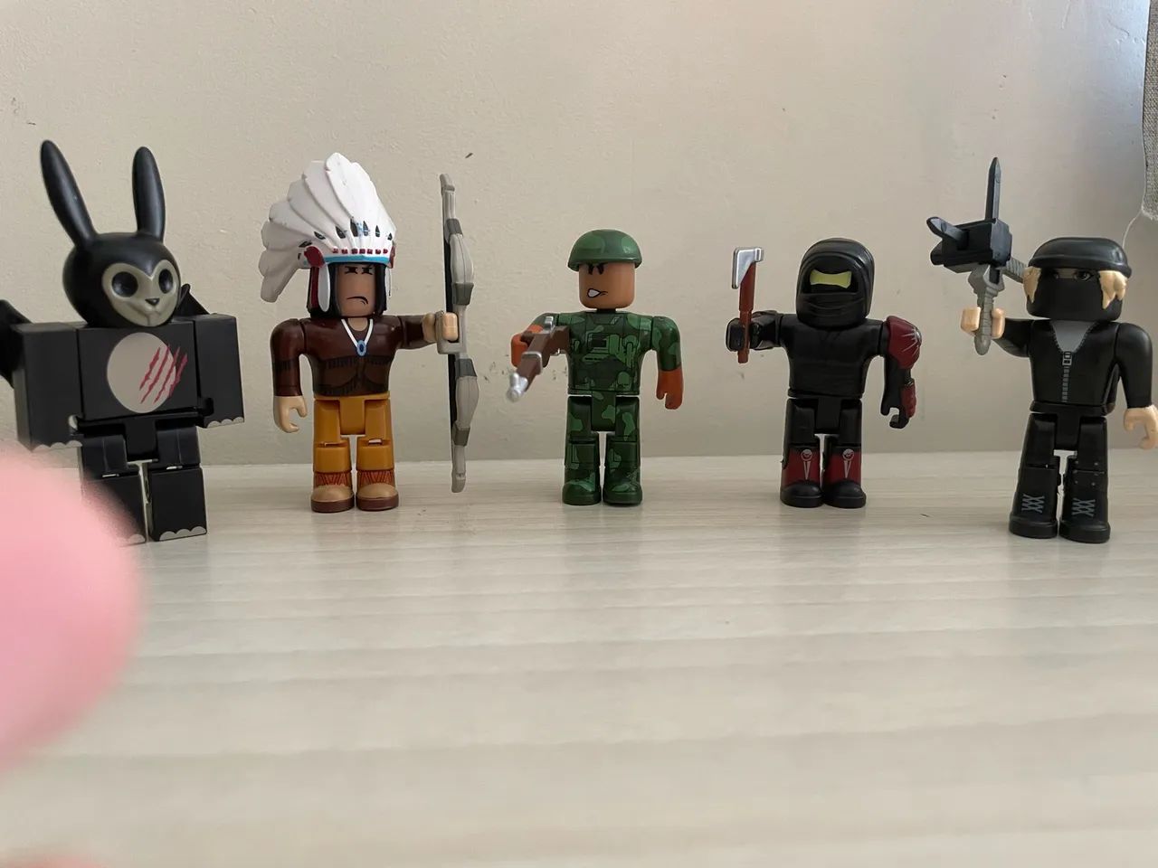 Kit 5 bonecos Roblox