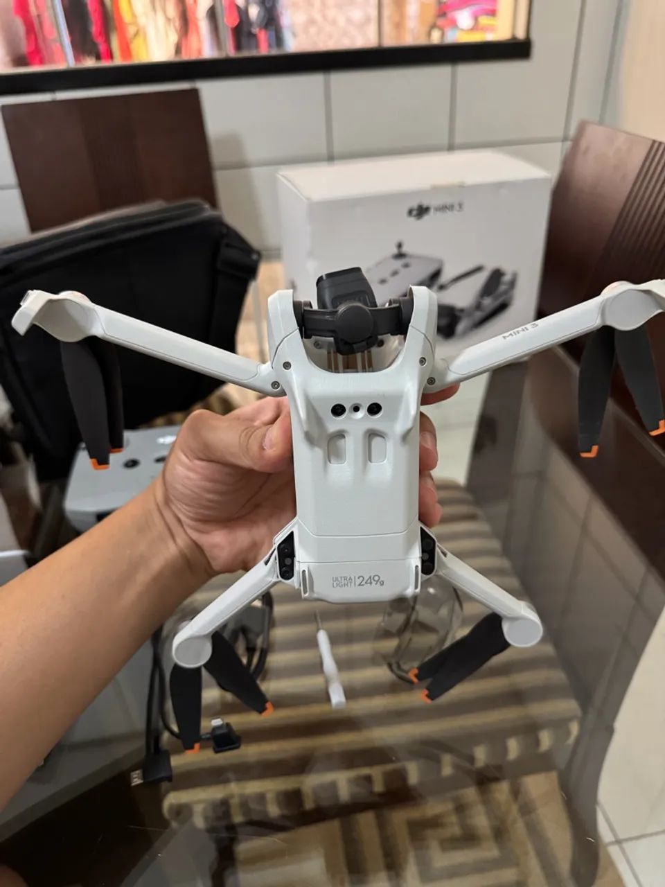 DRONE DJI MINI 3 STANDARD - IMPECÁVEL  - Foto 3