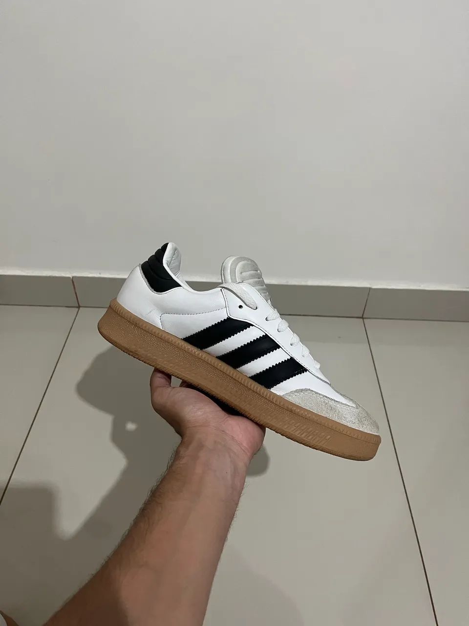 Adidas Samba XLG branco  - Foto 5