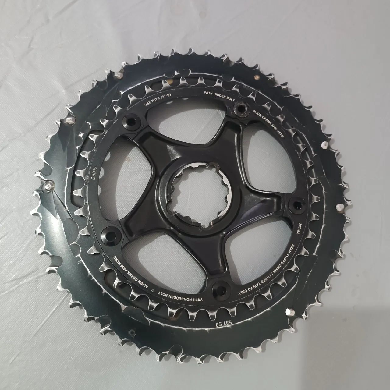 coroa sram force 53/39 - Foto 2