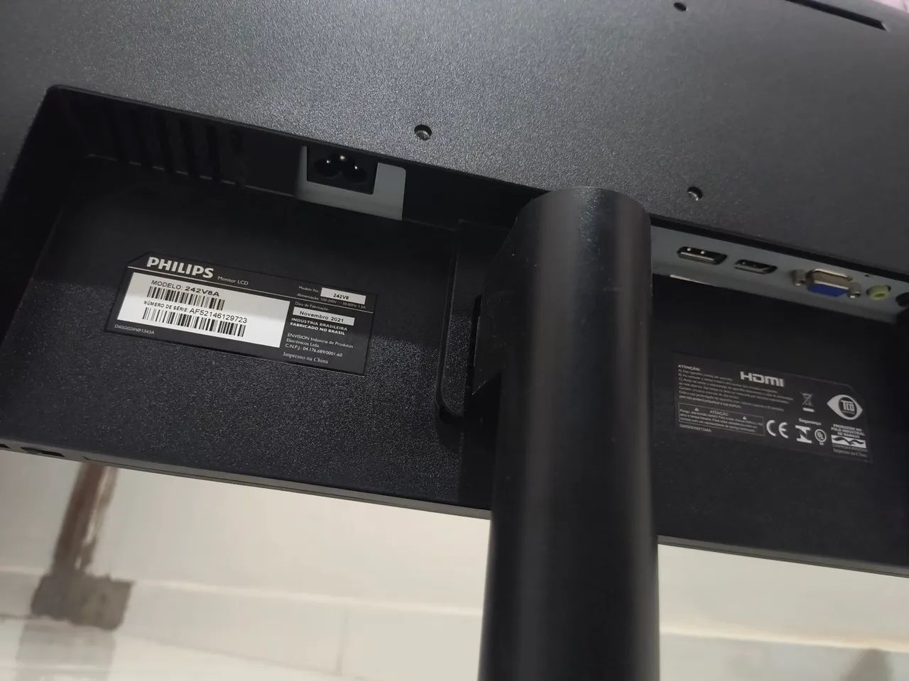 Monitor Philips 24pol 75hz com caixa - Foto 3