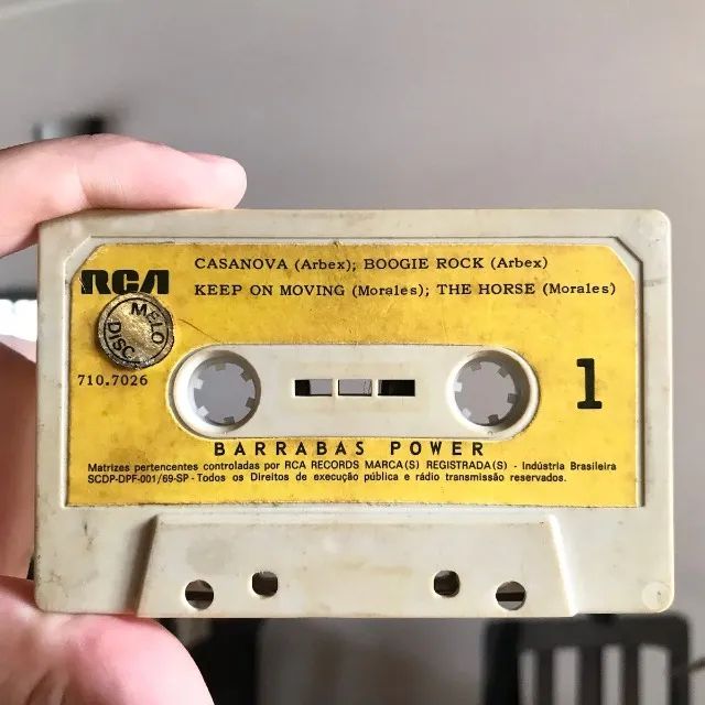 Raríssimo cassete - Barrabas - Power 1973 rca k7 - Foto 5