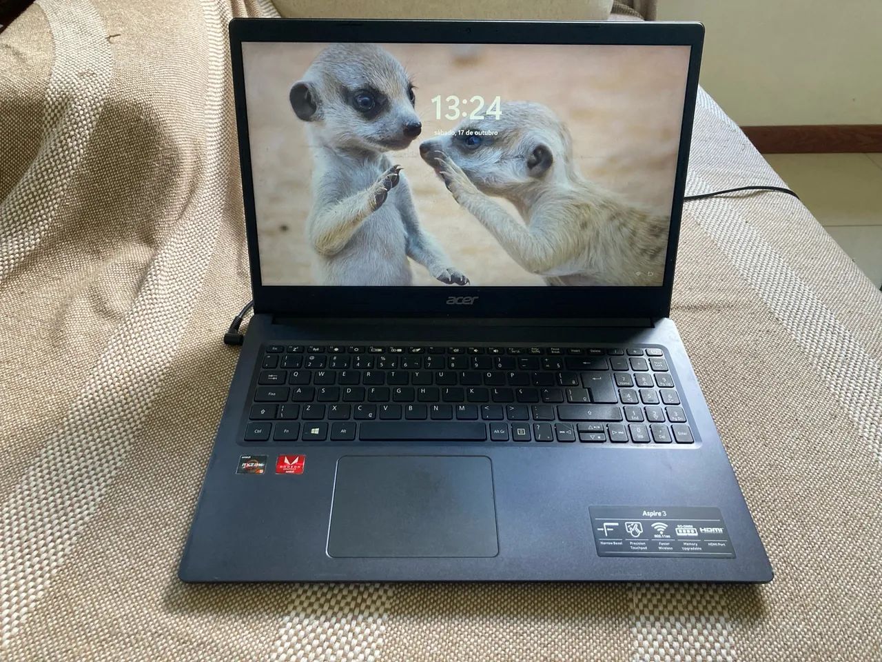 Notebook Acer Aspire 3 com Ryzen 5