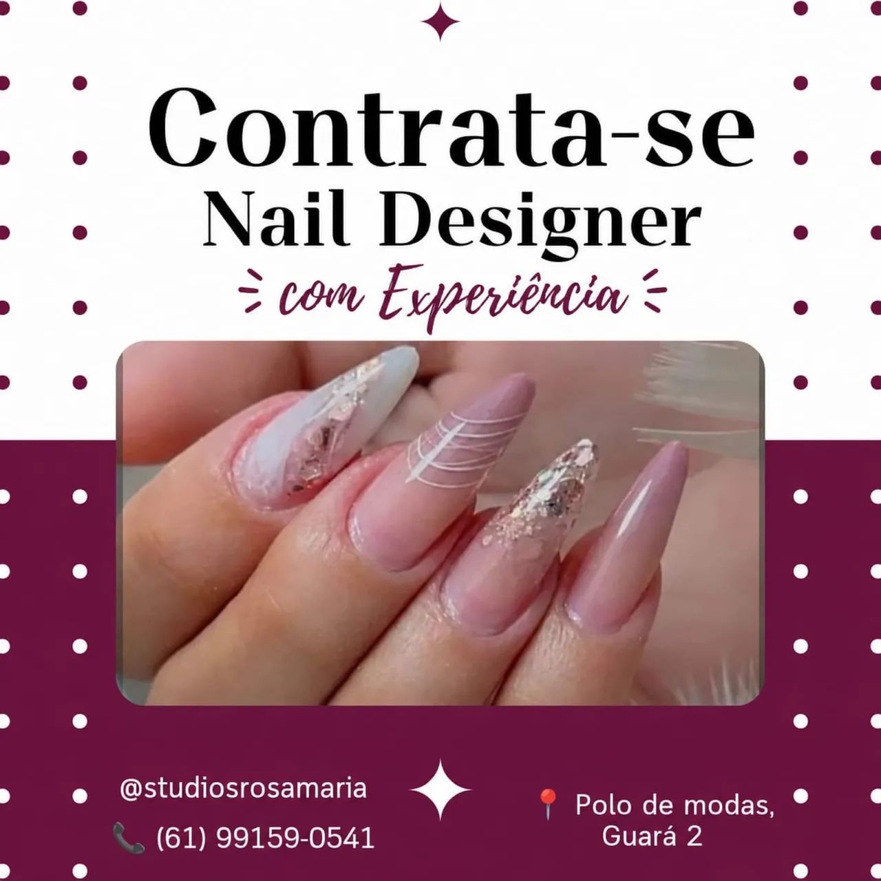 ESTAMOS CONTRATANDO VAGA NO GUARA 2