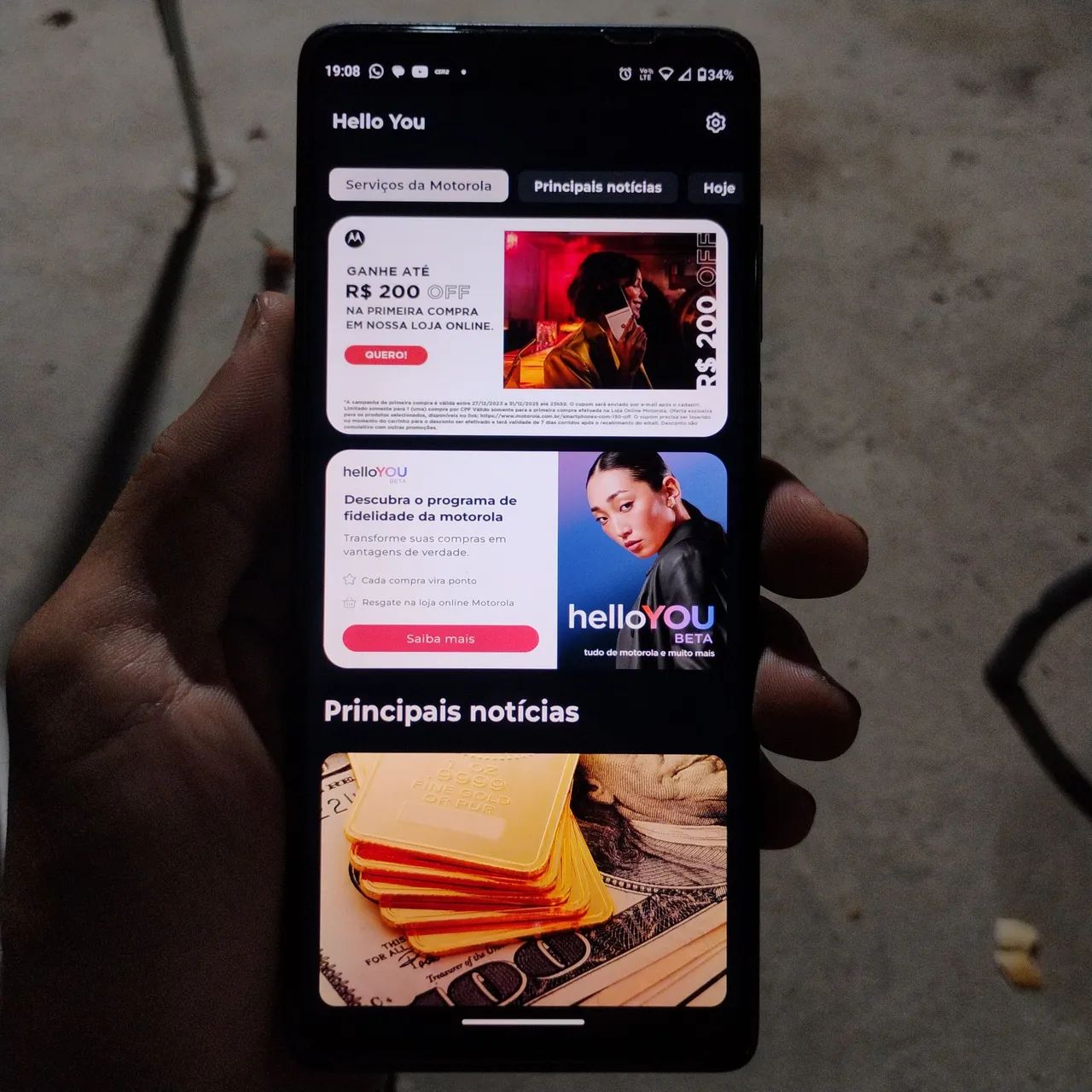 Moto g200 5g 258g azul  - Foto 5