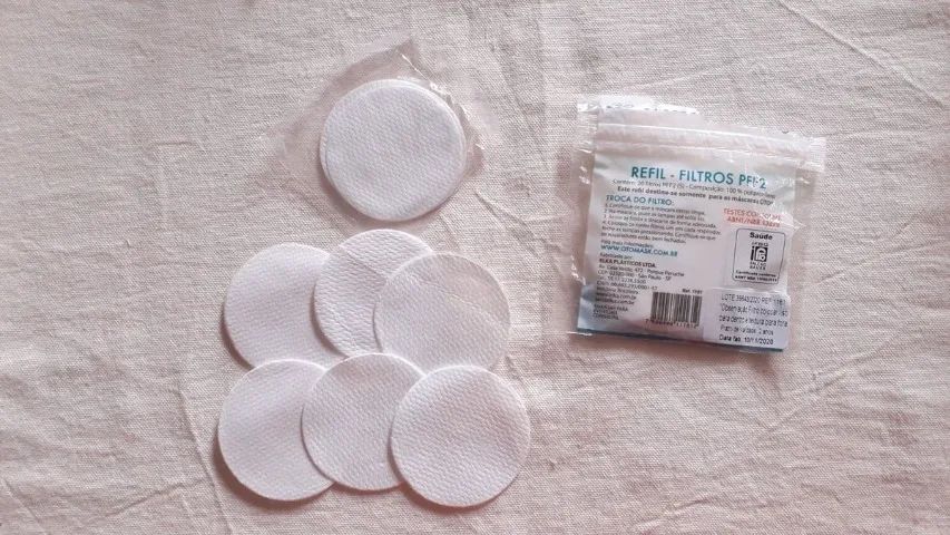 máscara de proteção reutilizável com filtro pff2 OTO - Foto 3