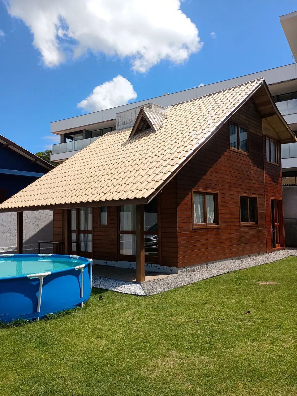 Casa de madeira para desmontar 