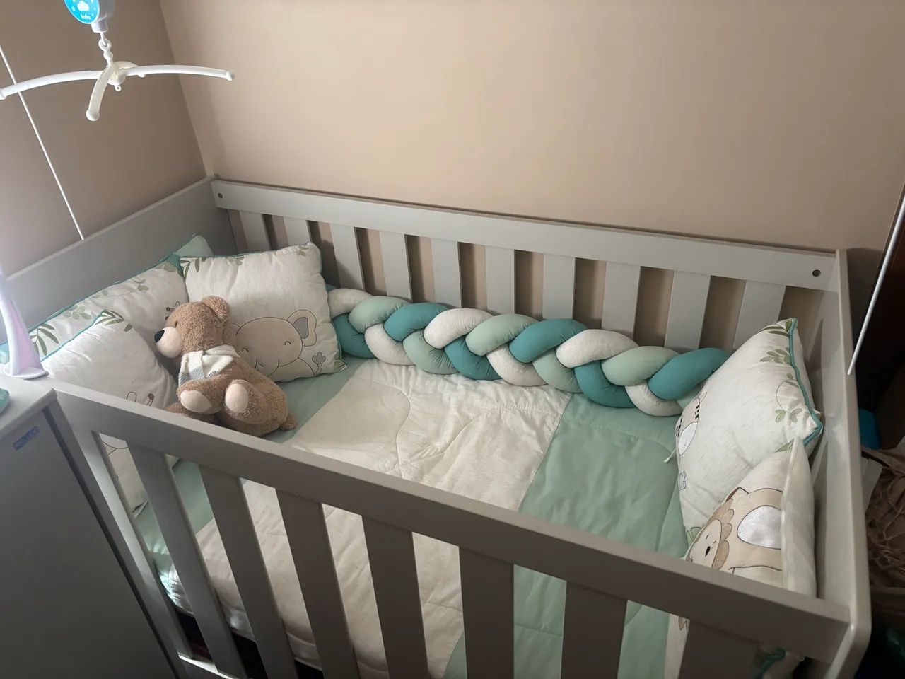 Berço de bebê que vira cama OFERTA  - Foto 4