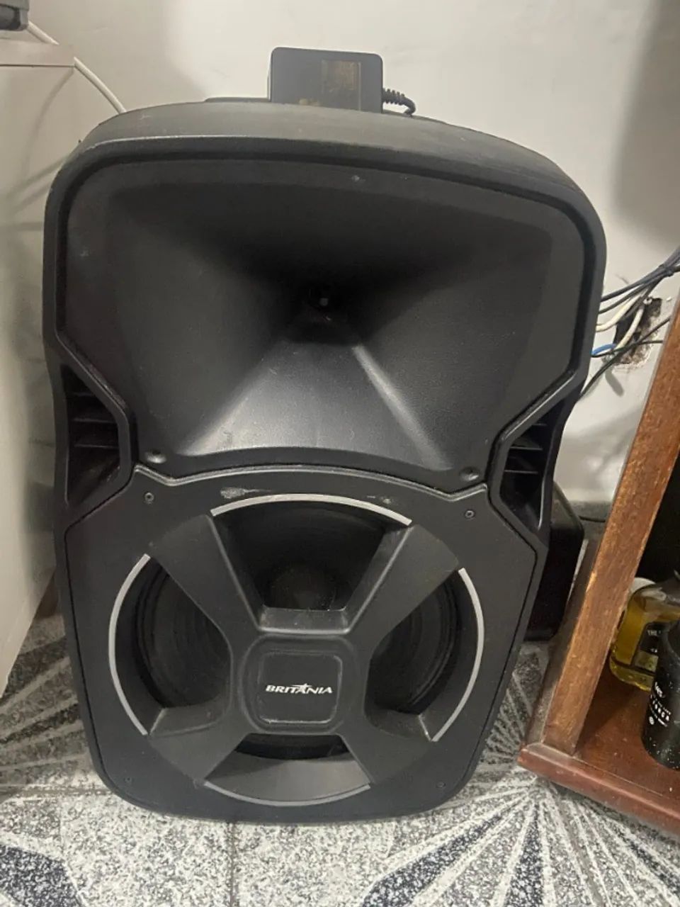 Caixa De Som Amplificada Britânia Bcx12000 Bluetooth 5.0