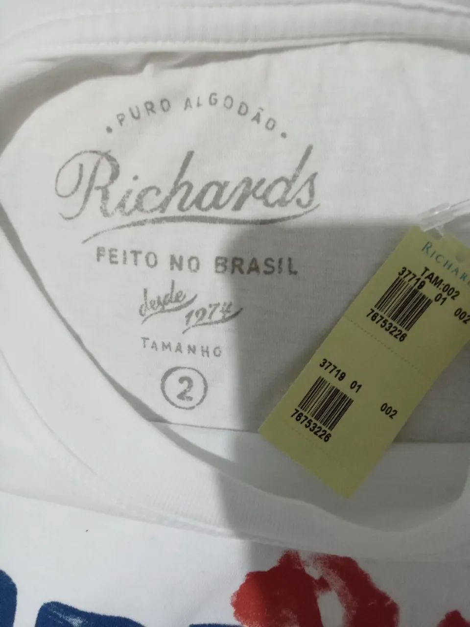 Camiseta Richards Good Vibes Tam. M - Foto 3