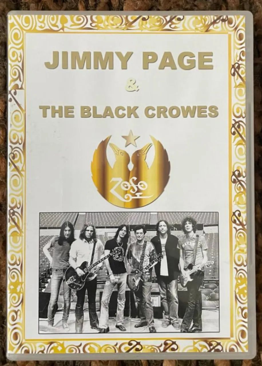 DVD JIMMY PAGE & THE BLACK CROWES 23 MÚSICAS BRASIL ACEITO OLX PAY - Foto 2