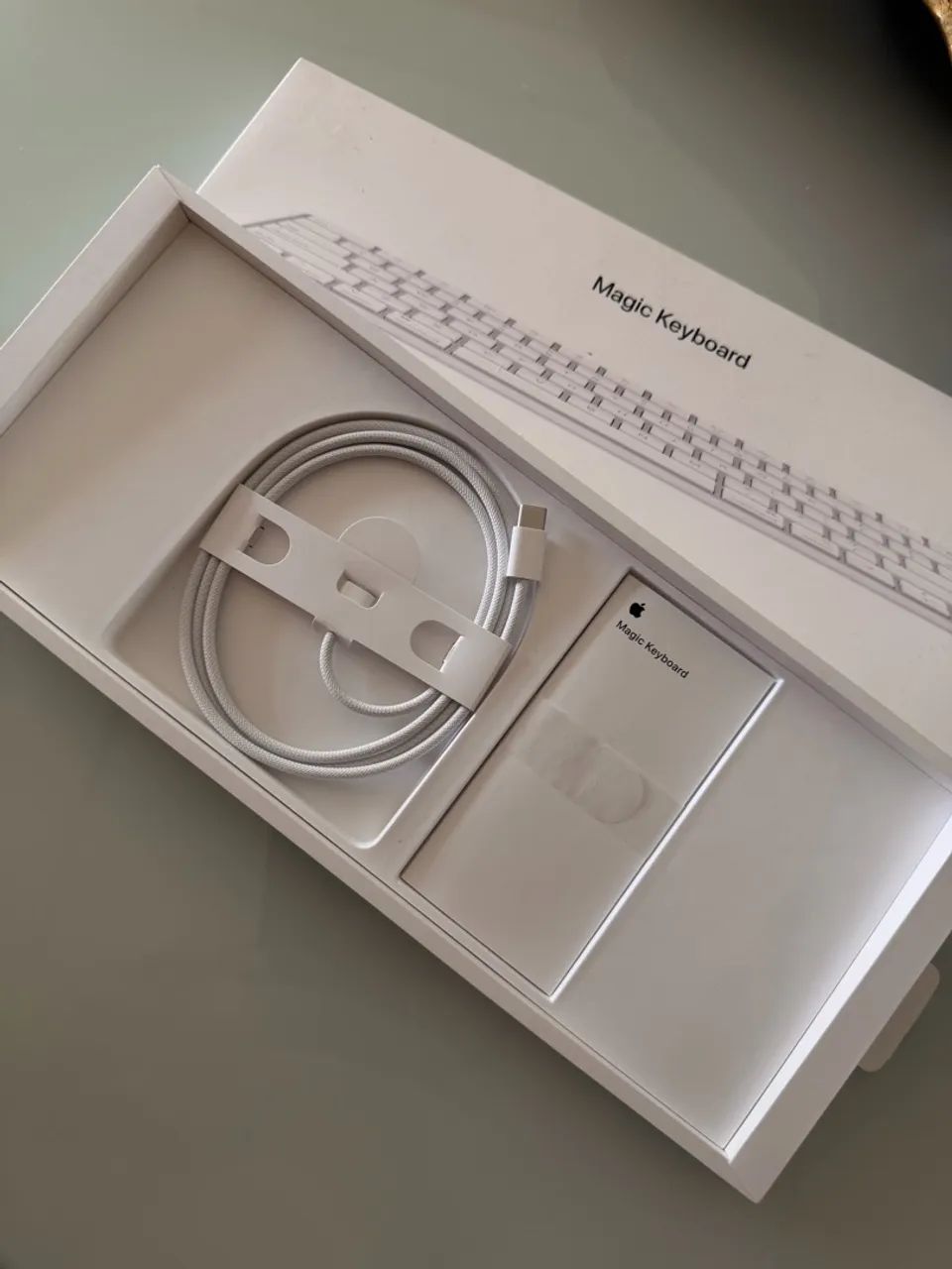 Magic Keyboard Apple, Inglês (eua), Branco  - Foto 5