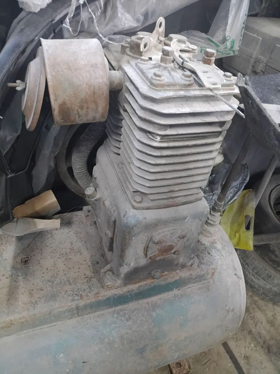 Compressor 250 litros. Marca gilbarco. Usado  - Foto 3